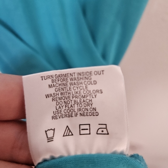NWT Threads 4 Thought mini teal dress size xs - Picture 6 of 8